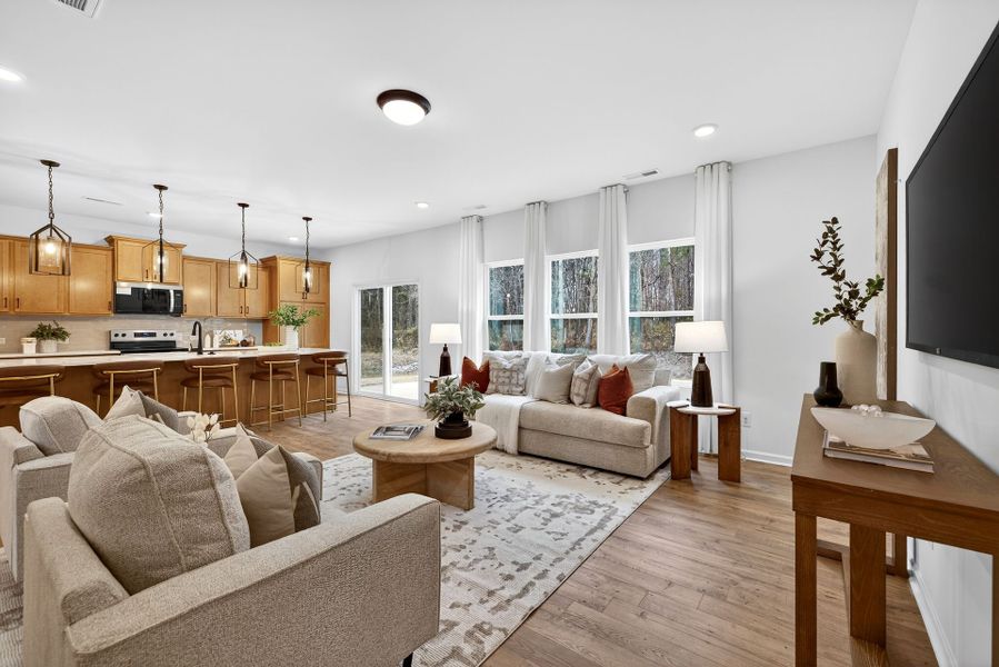 Furnished interior view inside a new home in Nathans Ridge, Lillington (Image 12).