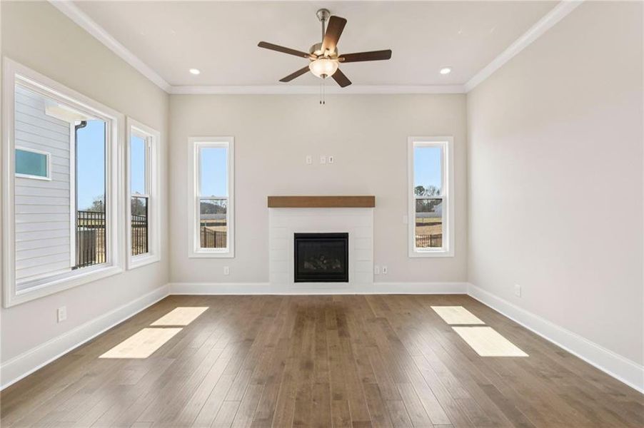 Spacious, unfurnished interior of a new home in Aberdeen, Hoschton (Image 40).