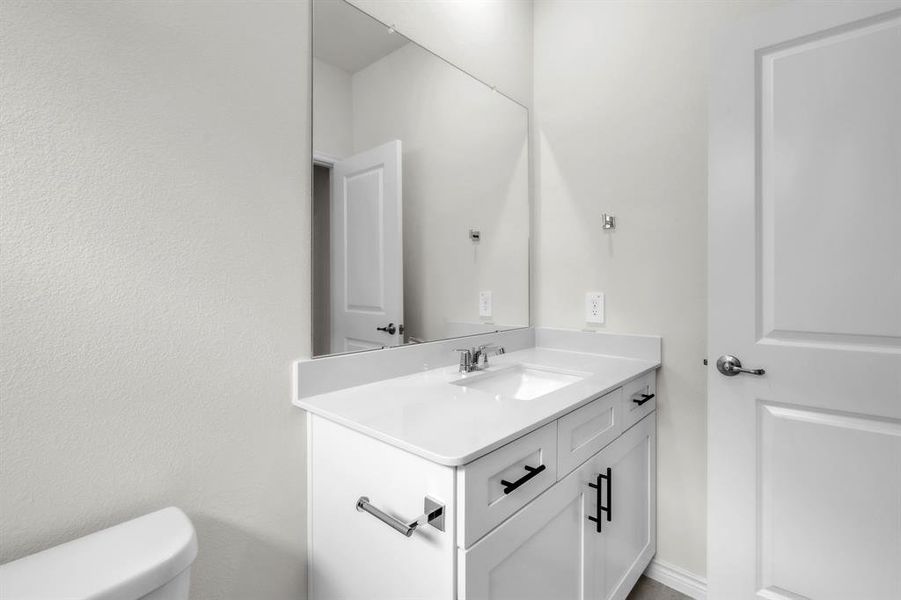 Furnished interior view inside a new home in The Landing at Hidden Lakes, McKinney (Image 8).