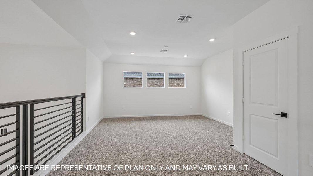 Representative unfurnished interior of a home built from the The Ingram by D.R. Horton in The Enclave at Bar W Ranch, Leander (Image 27).