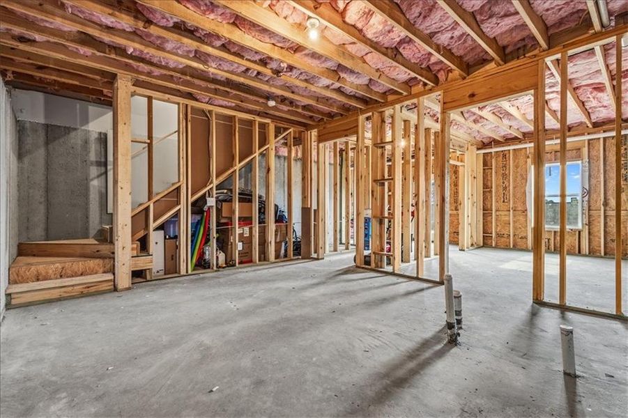 In-progress construction of a new home in , Atlanta, GA (Image 34).