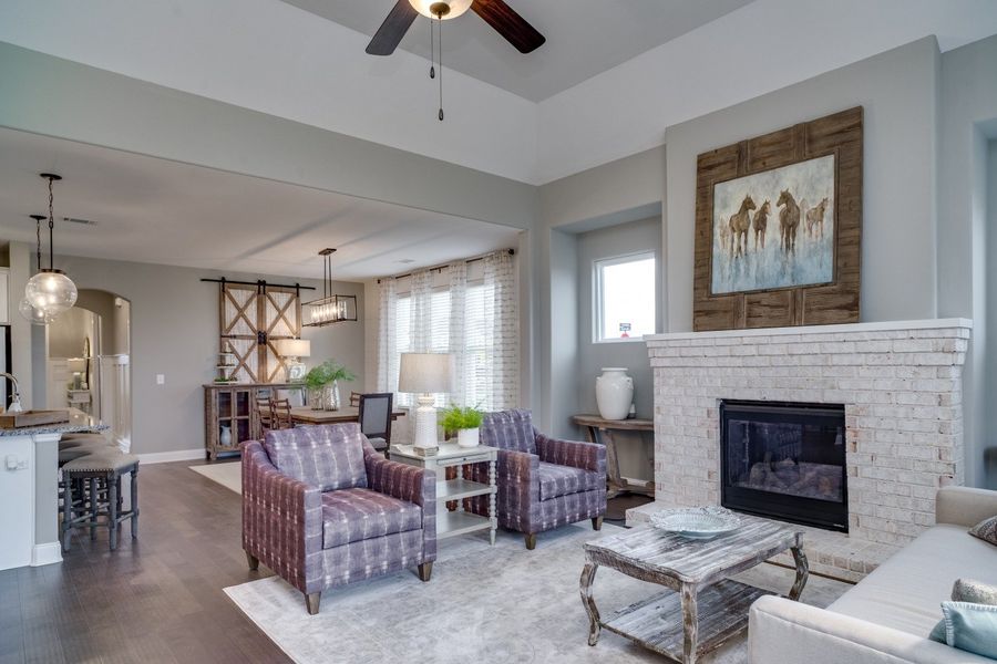 Representative furnished interior of a home built from the Tilehurst by Celebration Homes in Harvest Point, Spring Hill (Image 36).