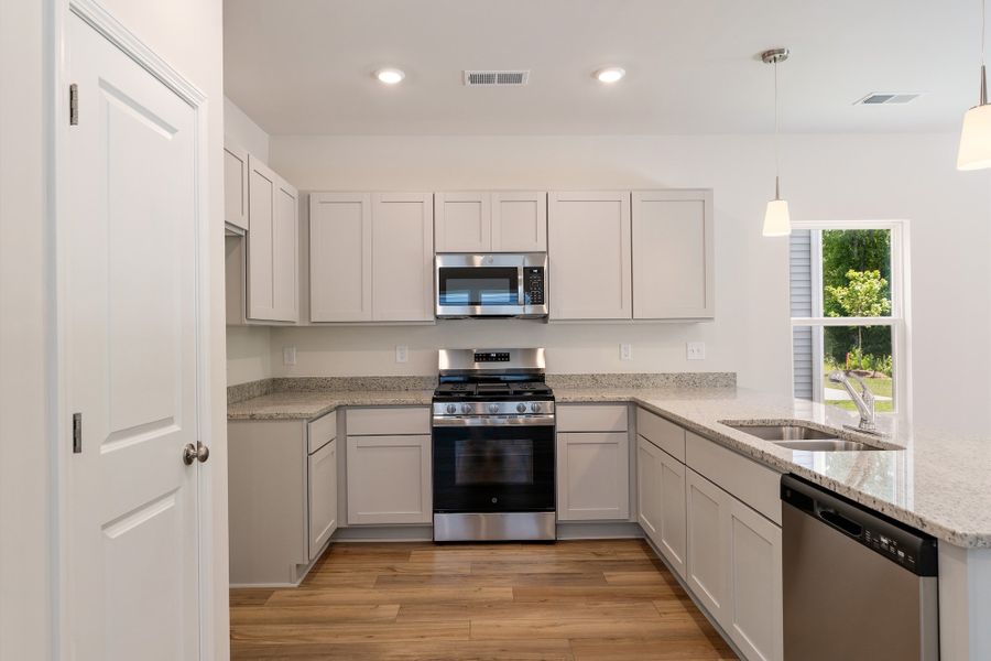 Furnished interior view inside a new home in Braxton Place, Moore (Image 5).