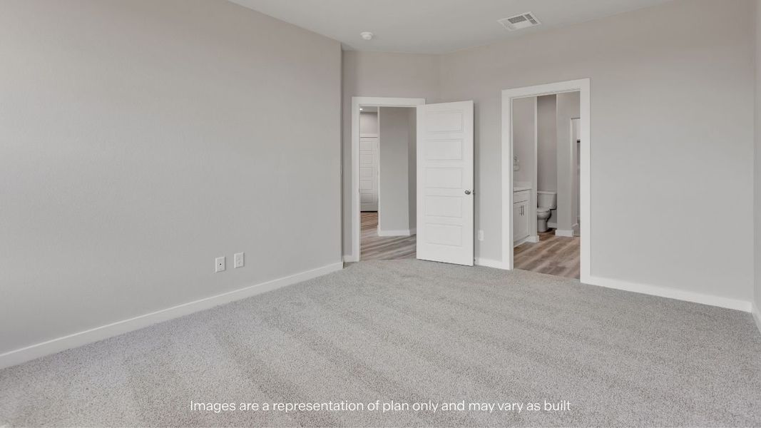 Spacious, unfurnished interior of a new home in Mustang Ridge, Andrews (Image 21). Spacious, unfurnished interior of a new home in Mustang Ridge, Andrews (Image 21).