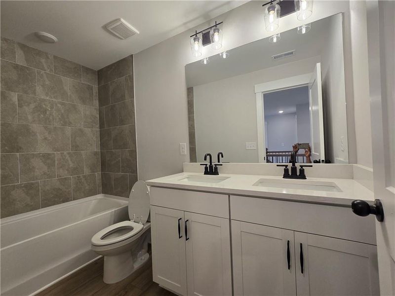 Furnished interior view inside a new home in Marble Tree, Ball Ground (Image 14).