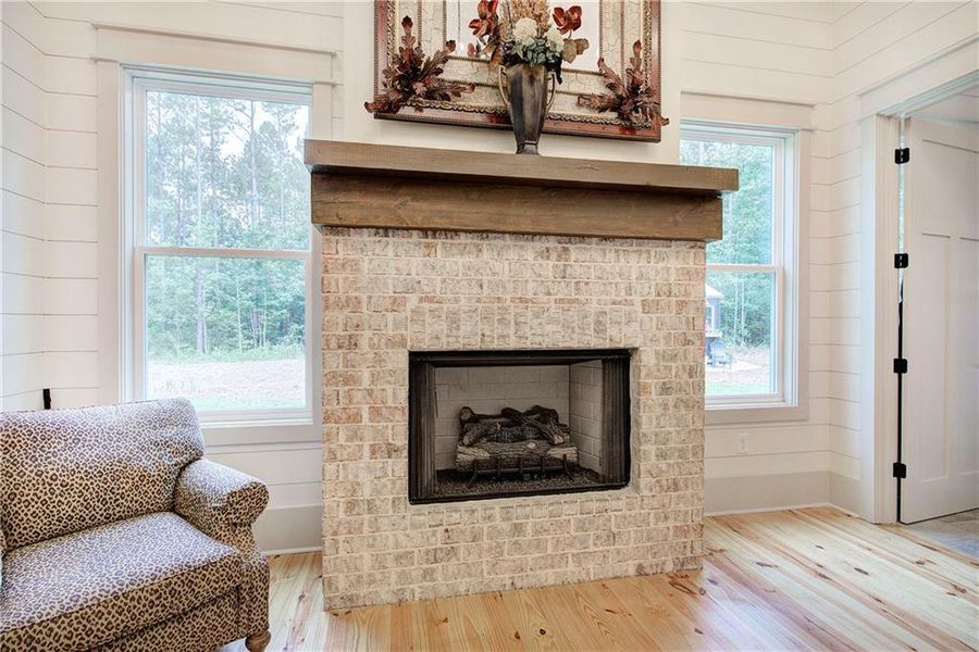 Furnished interior view inside a new home in , Acworth (Image 42).