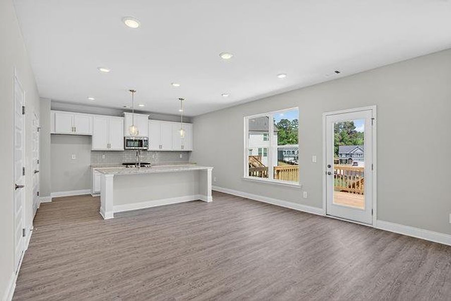 Spacious, unfurnished interior of a new home in Austin Ridge, Commerce (Image 33). Spacious, unfurnished interior of a new home in Austin Ridge, Commerce (Image 33).