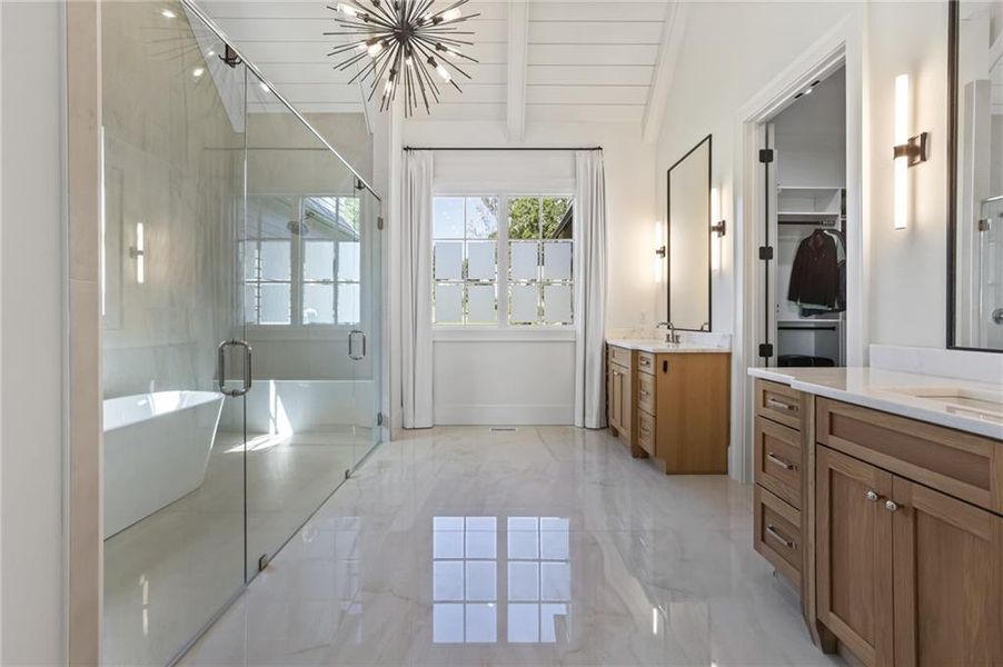 Furnished interior view inside a new home in , Milton (Image 9).