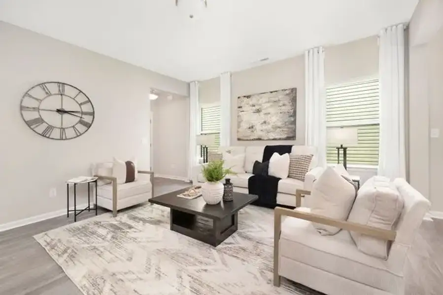 Representative furnished interior of a home built from the Canterbury by True Homes in The Retreat at Reedy Fork Ranch, Greensboro (Image 19).