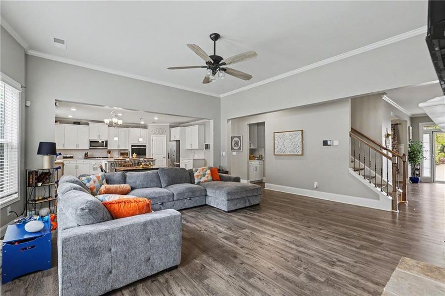 Furnished interior view inside a new home in , Douglasville (Image 8).