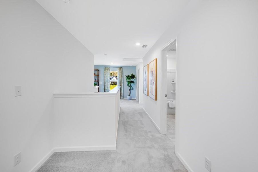 Spacious, unfurnished interior of a new home in Windance Lake, Loganville (Image 19).