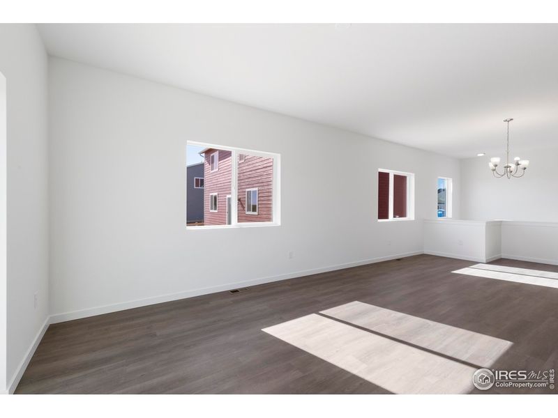 Spacious, unfurnished interior of a new home in Granary, Johnstown (Image 26). Spacious, unfurnished interior of a new home in Granary, Johnstown (Image 26).