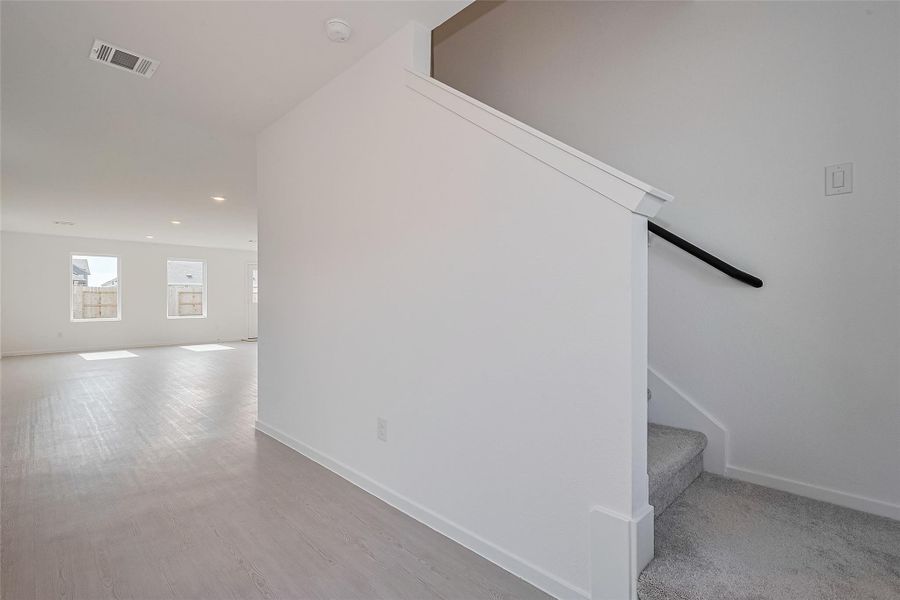 Spacious, unfurnished interior of a new home in , Katy (Image 13). Spacious, unfurnished interior of a new home in , Katy (Image 13).