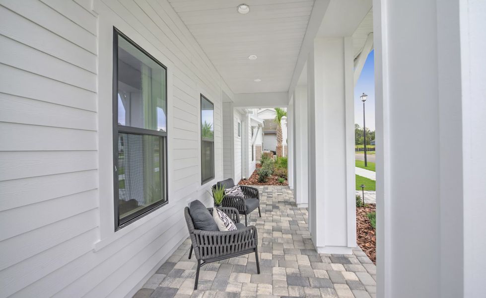 Exterior details and patio area of a home in Oakmont, Gainesville (Image 20). Exterior details and patio area of a home in Oakmont, Gainesville (Image 20).