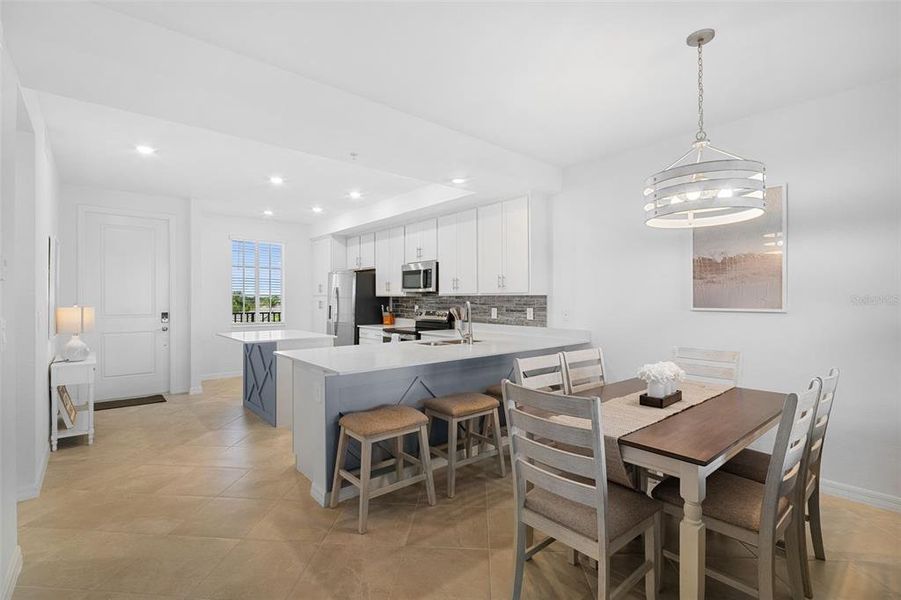 Furnished interior view inside a new home in , Venice (Image 3). Furnished interior view inside a new home in , Venice (Image 3).