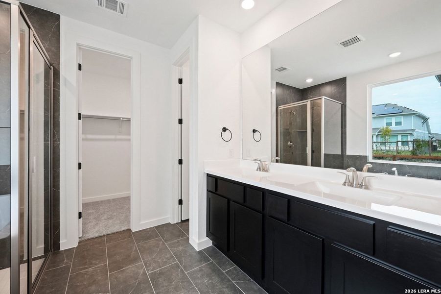 Furnished interior view inside a new home in The Crossvine, Schertz (Image 10).
