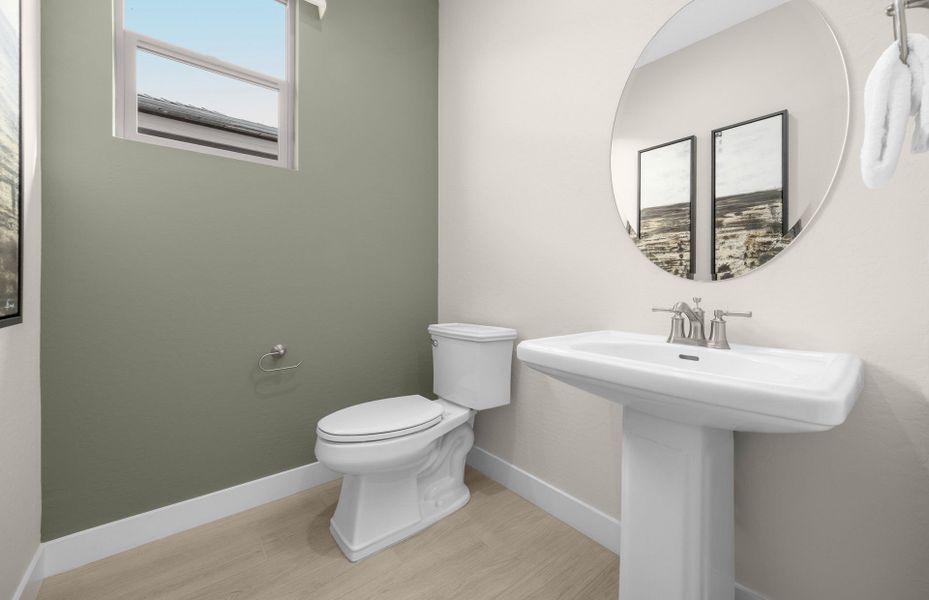 Representative furnished interior of a home built from the Prato by Pulte Homes in Upper Canyon, Phoenix (Image 22).