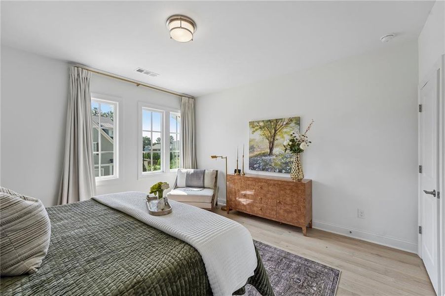 Furnished interior view inside a new home in Lakeside at River Green, Canton (Image 49).
