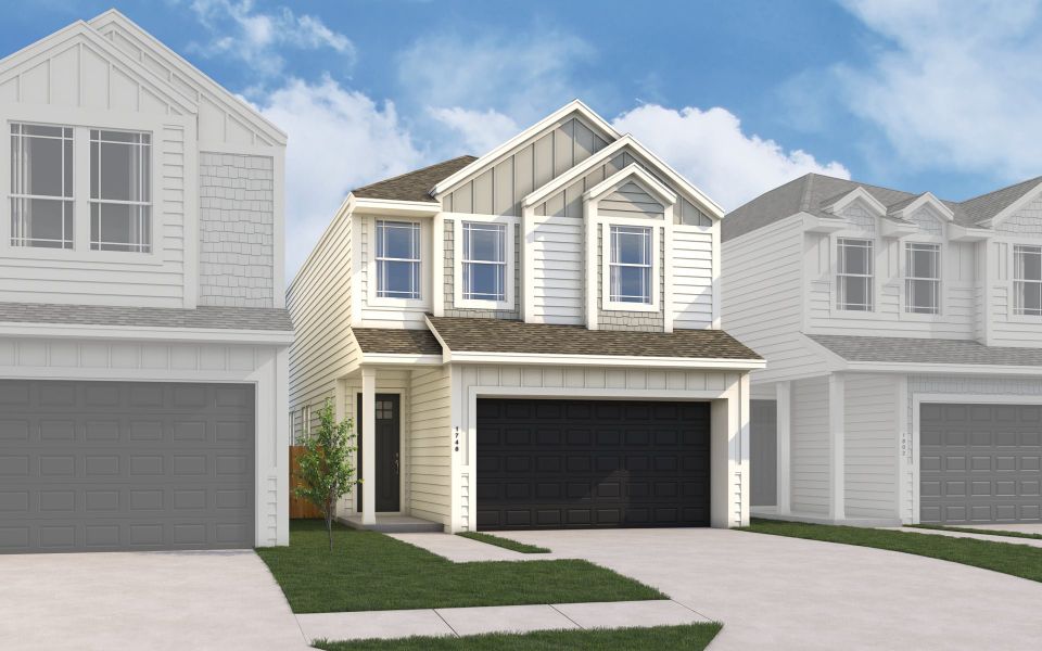 Rendering of floor plan. Colors and features may differ from shown representation.