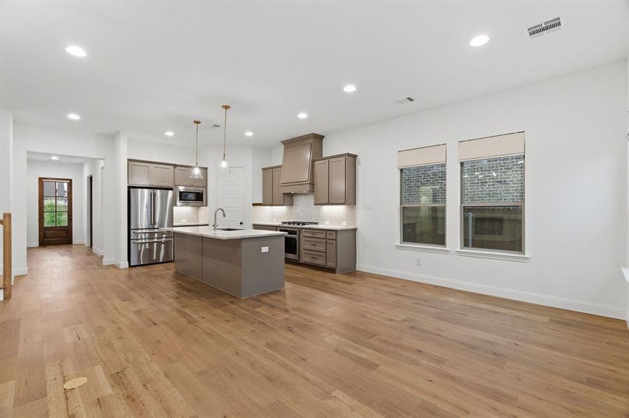 Furnished interior view inside a new home in , Aledo (Image 13).