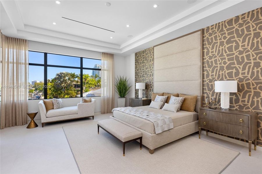 Furnished interior view inside a new home in , Fort Lauderdale (Image 20).