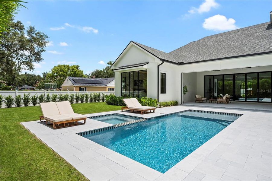 Exterior details and patio area of a home in , Winter Park (Image 29). Exterior details and patio area of a home in , Winter Park (Image 29).