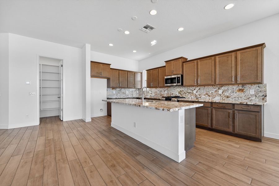 Furnished interior view inside a new home in Combs Ranch, San Tan Valley (Image 12). Furnished interior view inside a new home in Combs Ranch, San Tan Valley (Image 12).