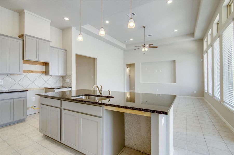 Furnished interior view inside a new home in Rates starting as low as, Iowa Colony (Image 9).