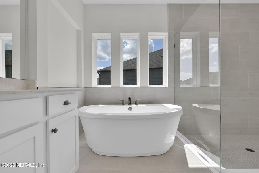 Furnished interior view inside a new home in Trailmark - Phase 6, St. Augustine (Image 8).