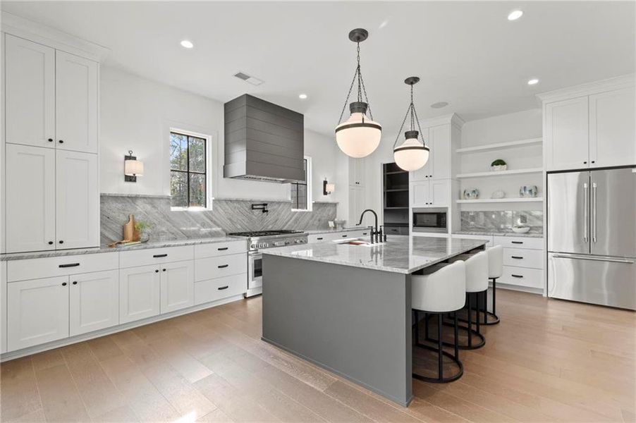 Furnished interior view inside a new home in , Roswell (Image 39). Furnished interior view inside a new home in , Roswell (Image 39).