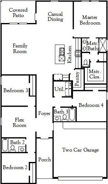 Floorplan - Representative Photo Floorplan - Representative Photo