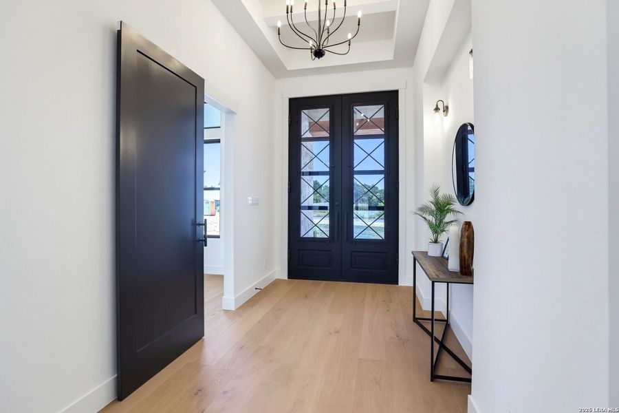 Furnished interior view inside a new home in , Bulverde (Image 40).
