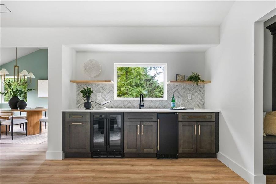 Furnished interior view inside a new home in , Alpharetta (Image 7).