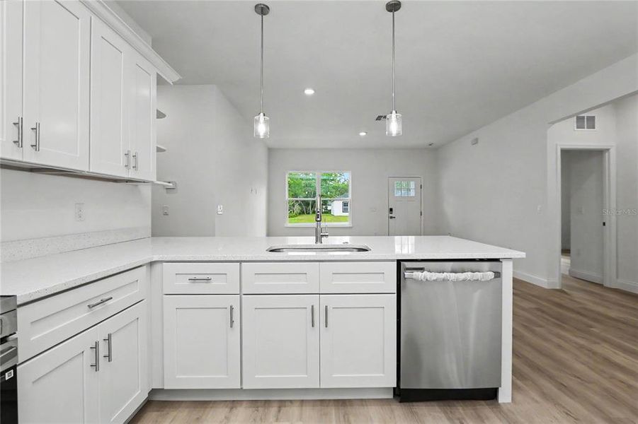 Furnished interior view inside a new home in , Citrus Springs (Image 8).