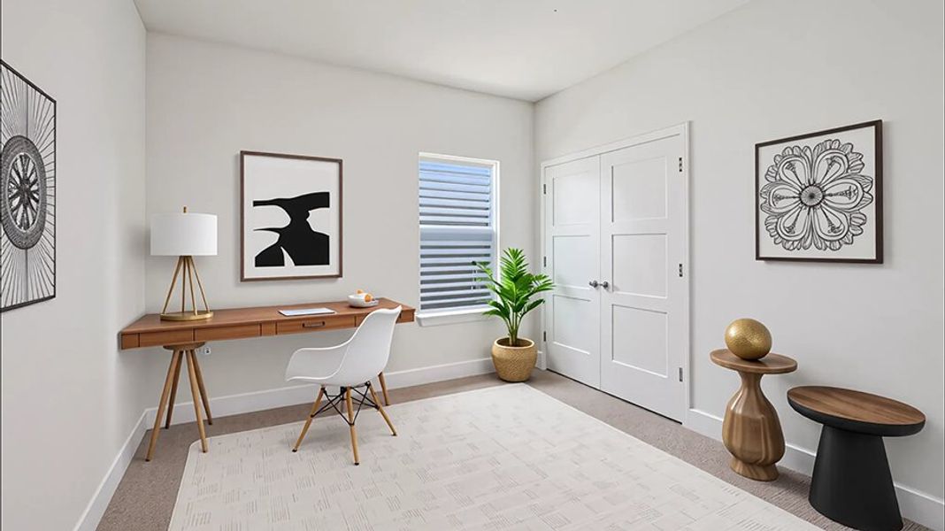 Furnished interior view inside a new home in Sandal Key, Weeki Wachee (Image 9).