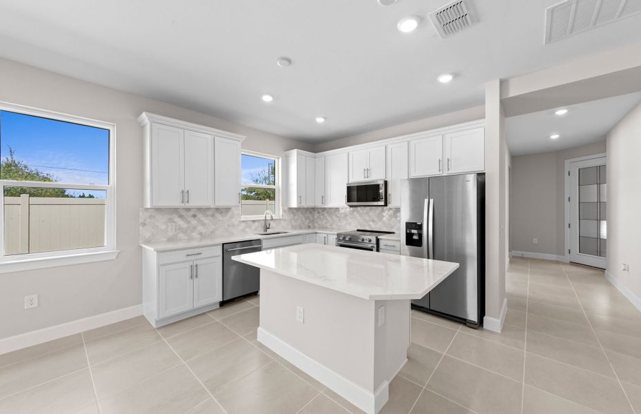 Furnished interior view inside a new home in Legacy Groves, Nokomis (Image 11).
