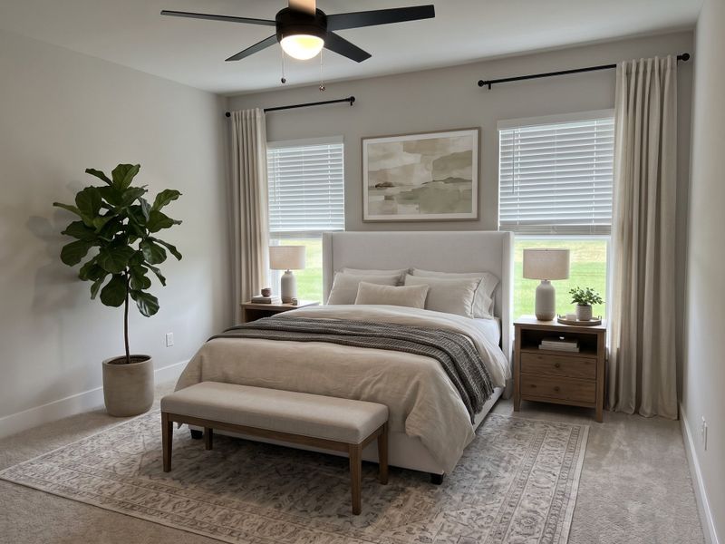 Furnished interior view inside a new home in Houston Place, Crestview (Image 7).