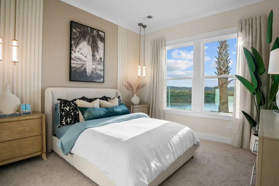 Representative furnished interior of a home built from the The Sandcastle by Chesapeake Homes in Coastal Club of the Carolinas, Calabash (Image 17).