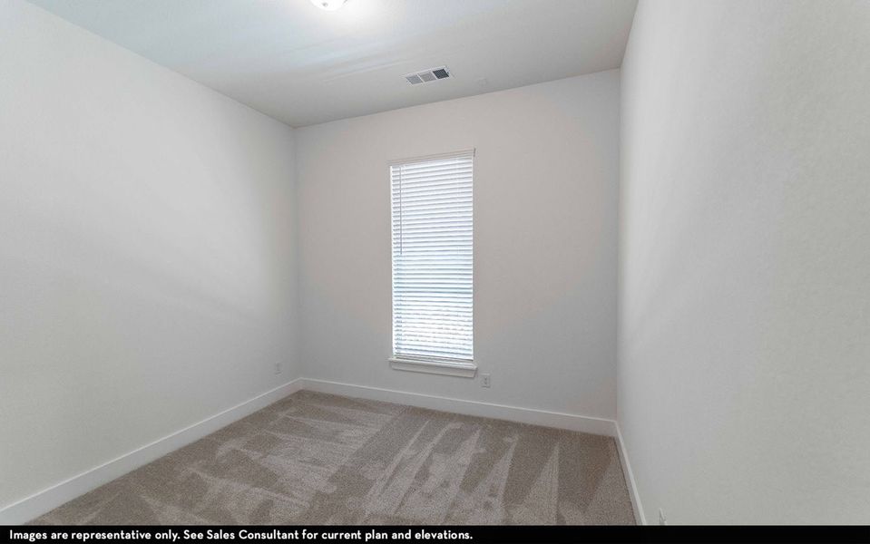 Representative unfurnished interior of a home built from the Shasta by CastleRock Communities in The Summit at Center Stage, Keller (Image 23).