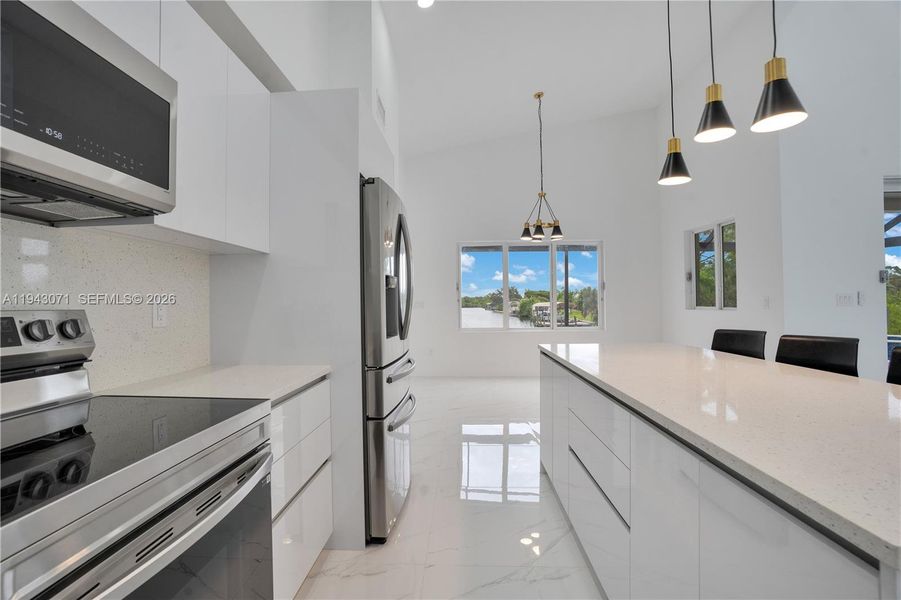 Furnished interior view inside a new home in , Cape Coral (Image 19).