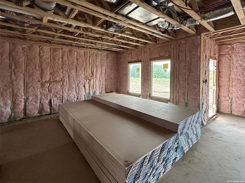 In-progress construction of a new home in Hennersby Hollow, San Antonio, TX (Image 18). In-progress construction of a new home in Hennersby Hollow, San Antonio, TX (Image 18).
