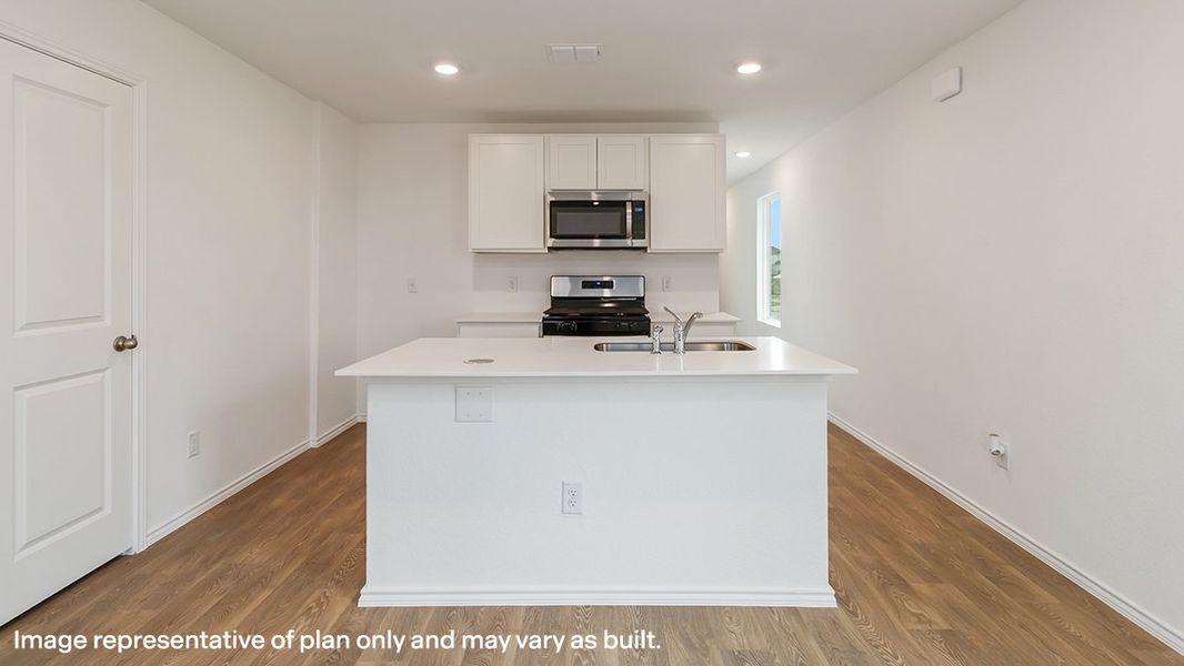 Representative furnished interior of a home built from the The Benbrook by D.R. Horton in Blue Ridge Ranch, San Antonio (Image 4). Representative furnished interior of a home built from the The Benbrook by D.R. Horton in Blue Ridge Ranch, San Antonio (Image 4).