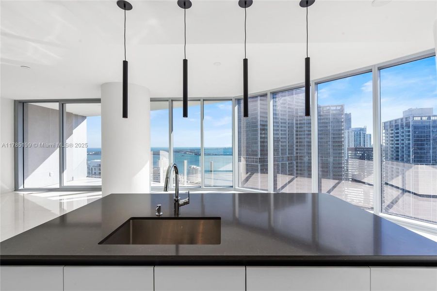 Spacious, unfurnished interior of a new home in Aston Martin Residences, Miami (Image 41). Spacious, unfurnished interior of a new home in Aston Martin Residences, Miami (Image 41).