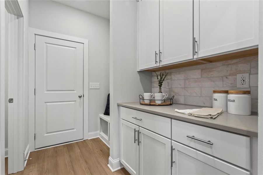 Furnished interior view inside a new home in , Dallas (Image 10).