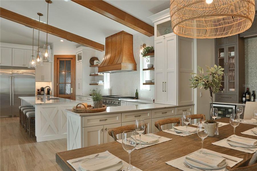 Furnished interior view inside a new home in , Sarasota (Image 9).