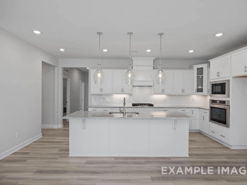 Furnished interior view inside a new home in Retreat at North Main, Lillington (Image 3).