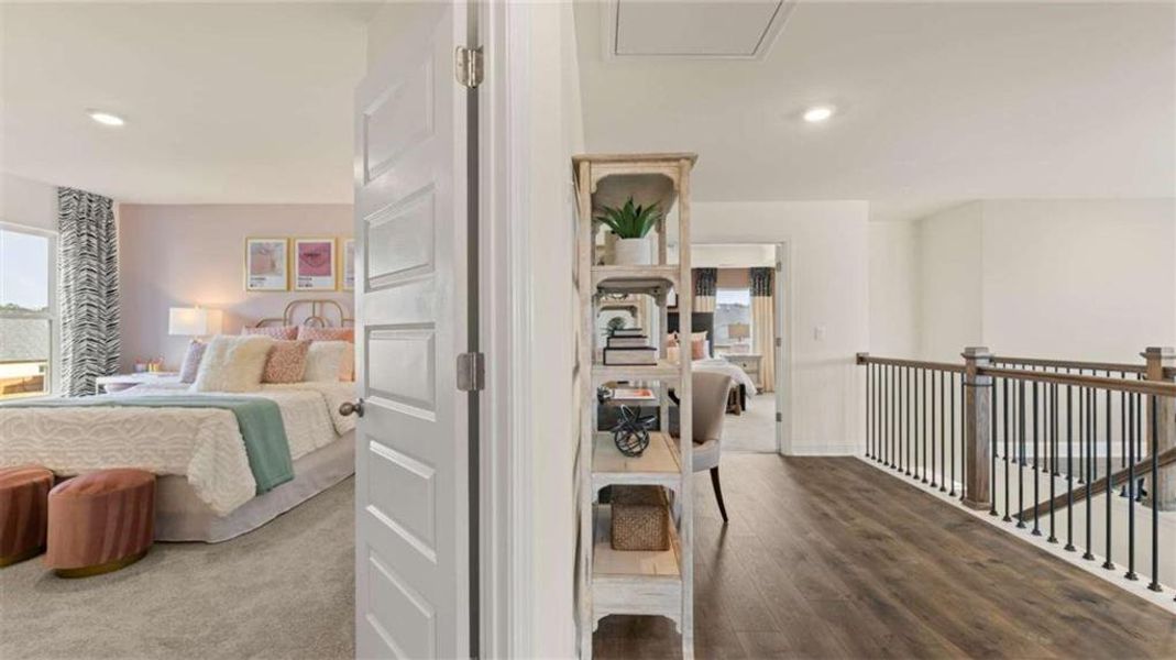 Furnished interior view inside a new home in The Gates at Pates Creek, Hampton (Image 42).