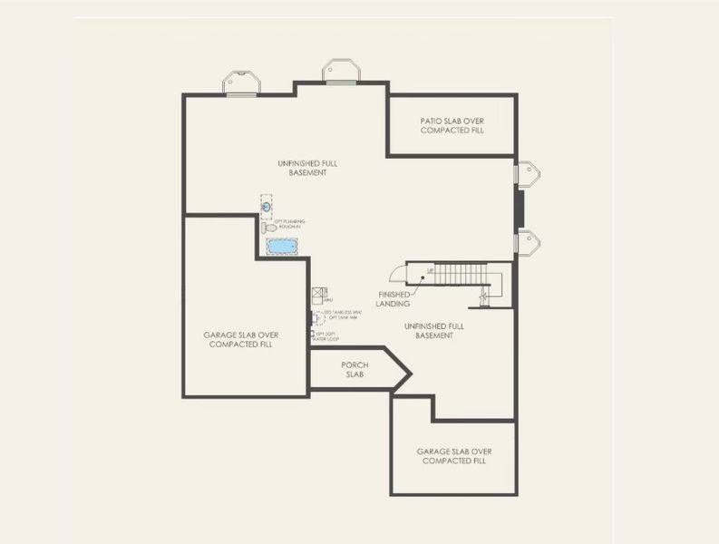 2D floor plan layout of this home in Sterling Ranch, Littleton, CO (Image 7).