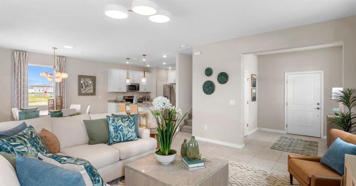 Furnished interior view inside a new home in Oakfield Trails, Parrish (Image 14).