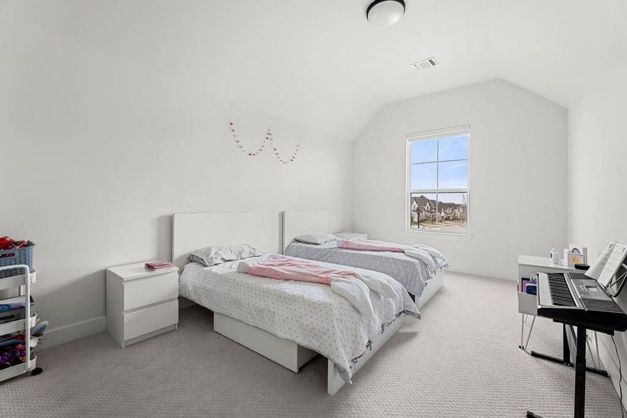 Furnished interior view inside a new home in Mustang Lakes: 86ft. lots, Celina (Image 24). Furnished interior view inside a new home in Mustang Lakes: 86ft. lots, Celina (Image 24).